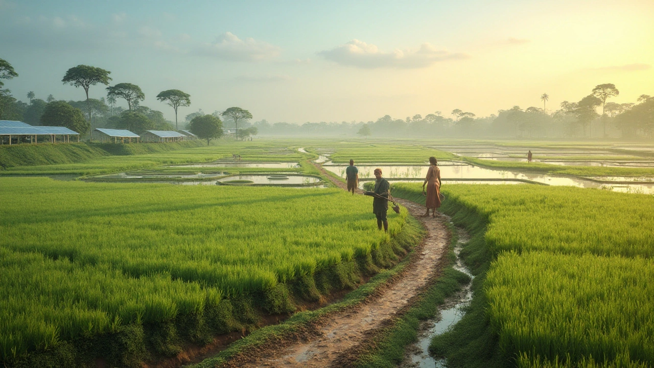 Modern Techniques in Paddy Management