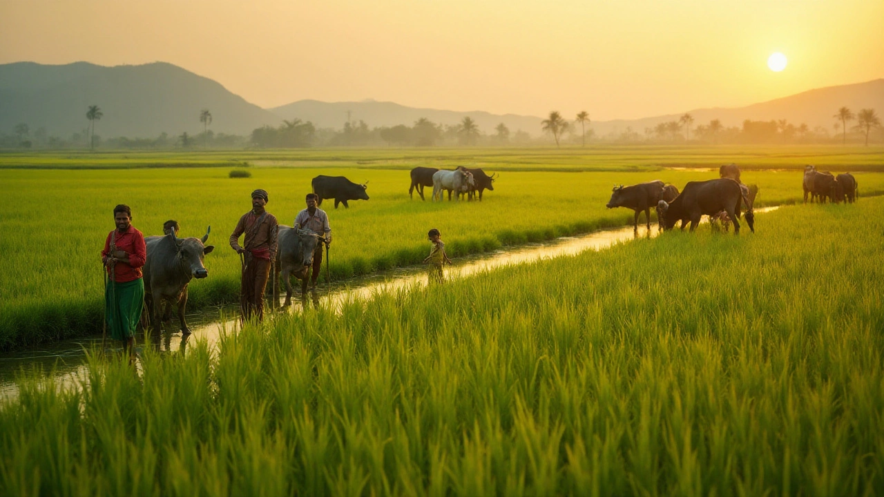 Why Rice Paddies Are Flooded: The Science and Tradition