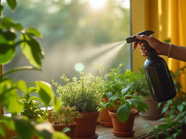 Leaf Spraying: Revitalizing Indoor Plants with H2O