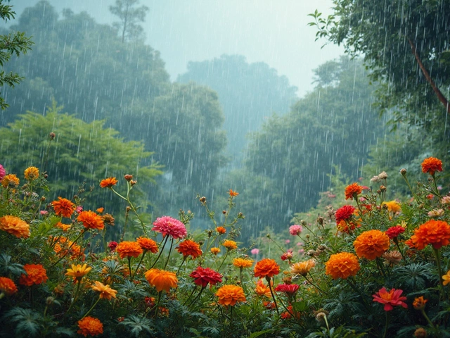 Flowers That Reveal Rain: Nature's Hidden Forecast