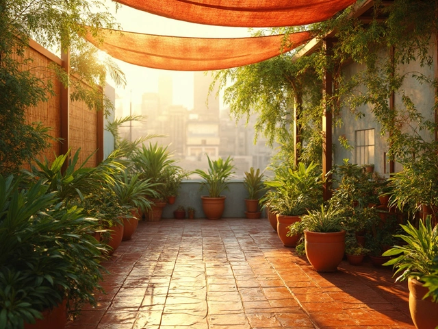 How to Cover a Roof from Sun Heat: Practical Tips for Terrace Gardening