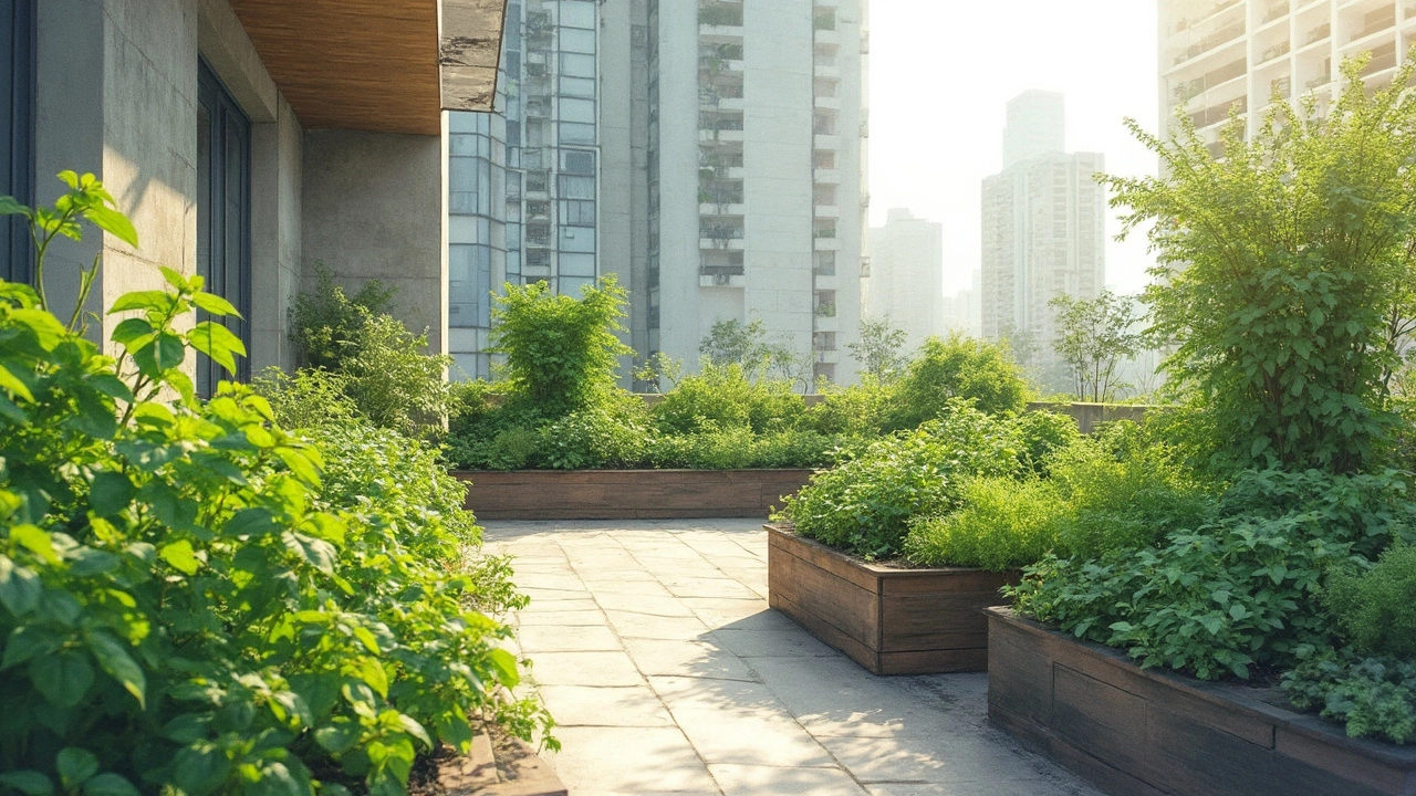 Flower Options for a Rooftop Garden