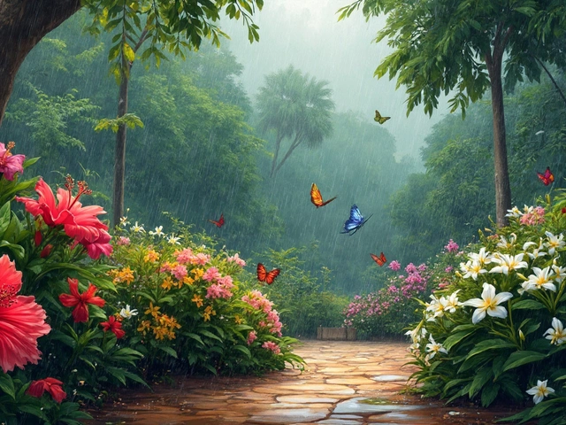 Which Plant Blooms Year-Round in India?