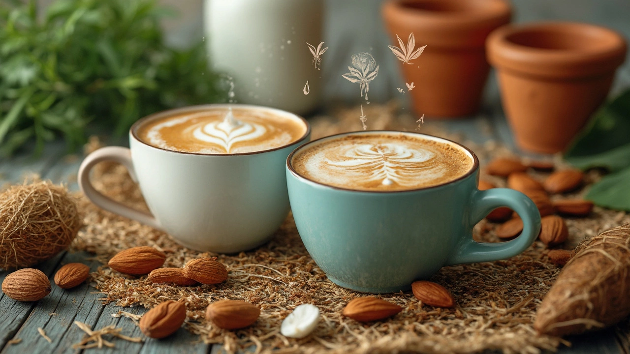 Tips for Sustainable Gardening with Plant-Based Milks
