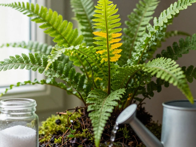 Why Do You Put Epsom Salt on Ferns? The Real Reason It Works