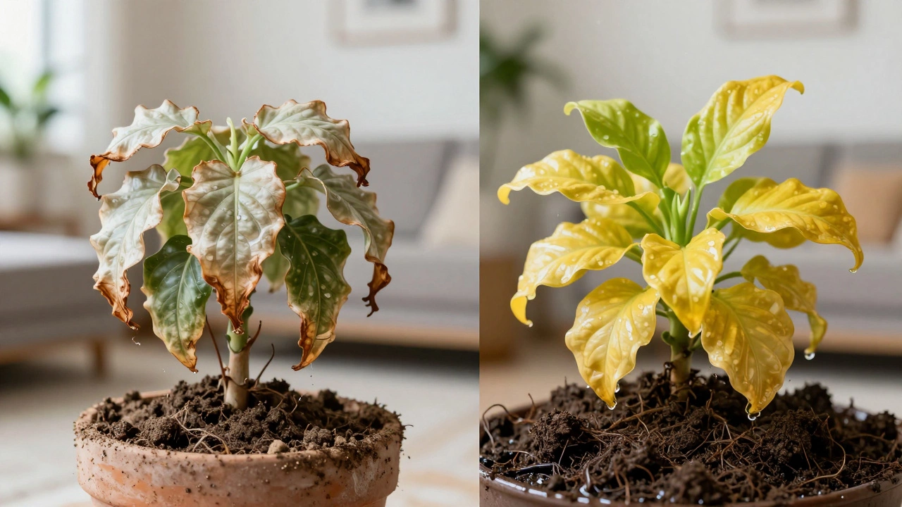 Underwatering vs Overwatering: How to Save Your Dying Houseplants
